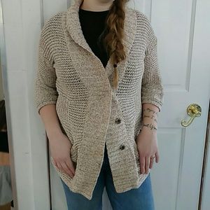 Eddie Bauer Cream sweater